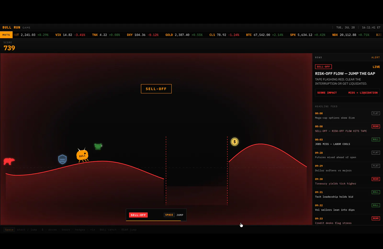 BULL RUN screenshot 3