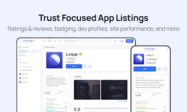 Captura de pantalla de la página de inicio del mercado de aplicaciones, que muestra varios íconos de aplicaciones.