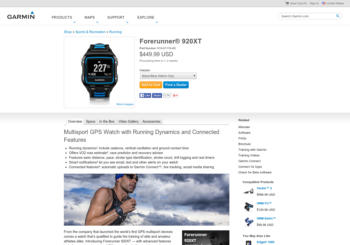 Garmin Forerunner 920XT