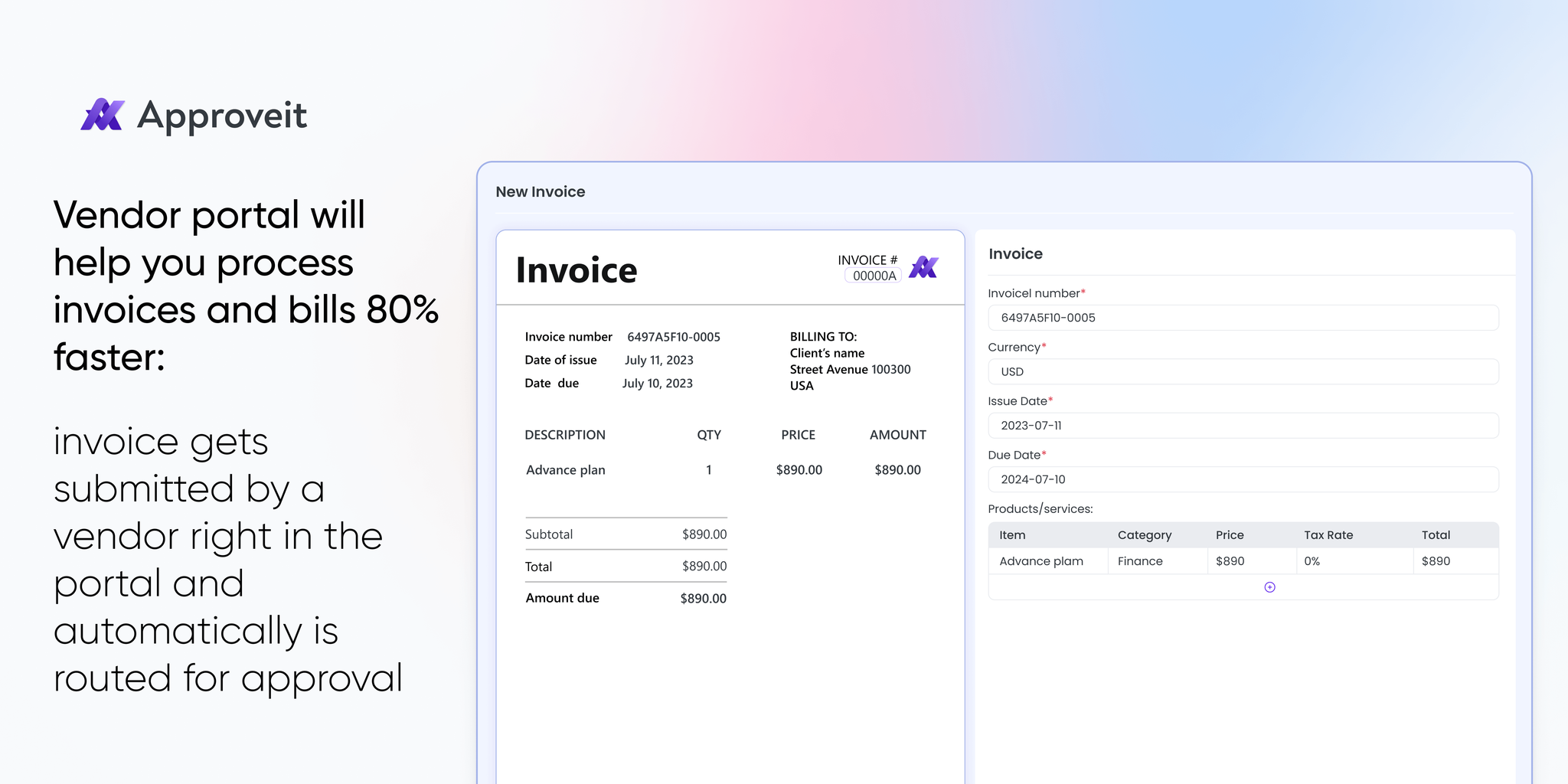 승인 - Slack/MS 팀의 공급 업체 계약 관리 및 청구서 승인 미디어 4