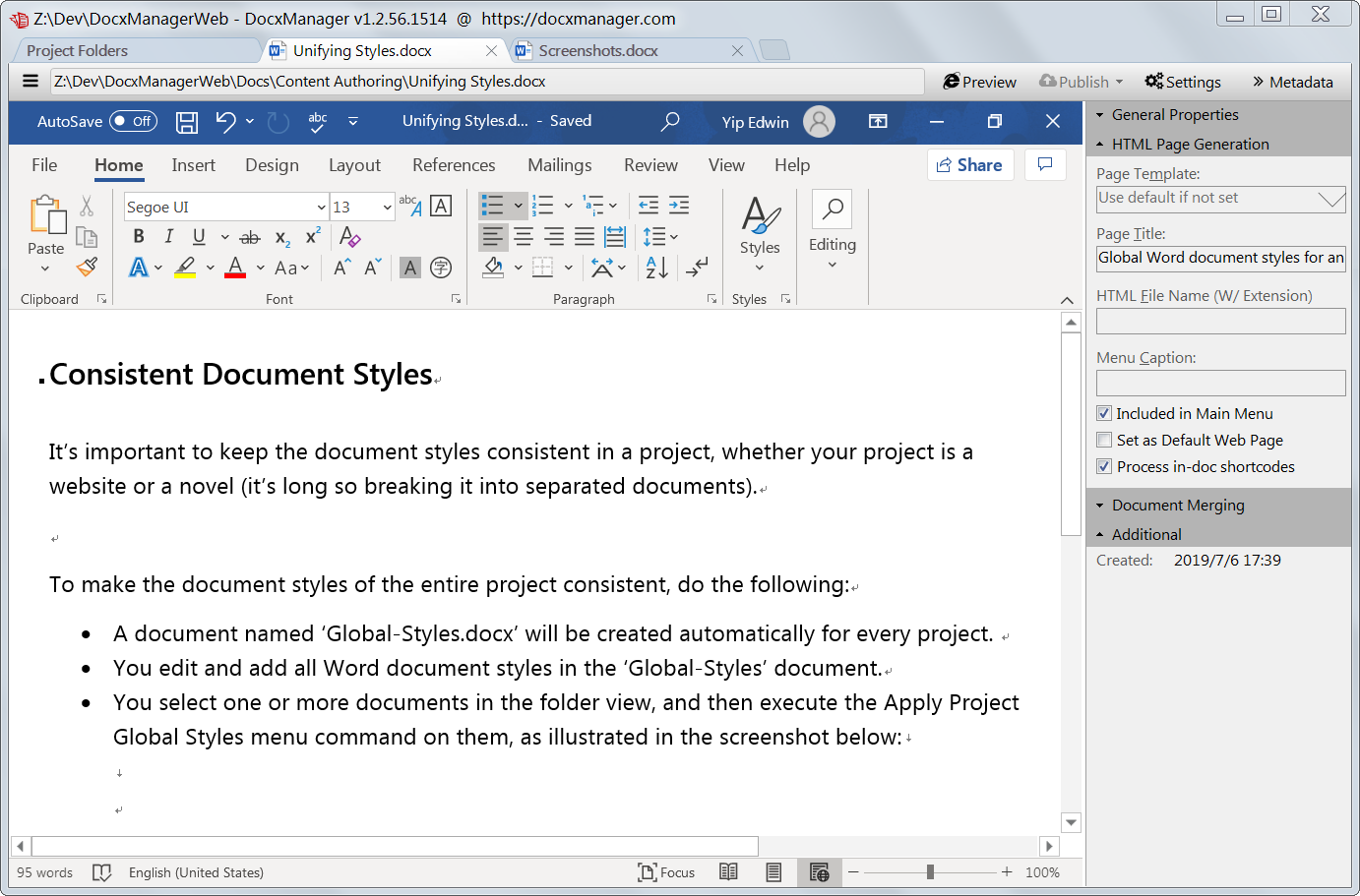 DocxManager gallery image