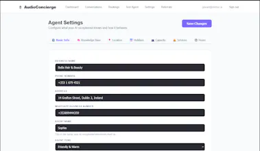 AudioConcierge.ai gallery image
