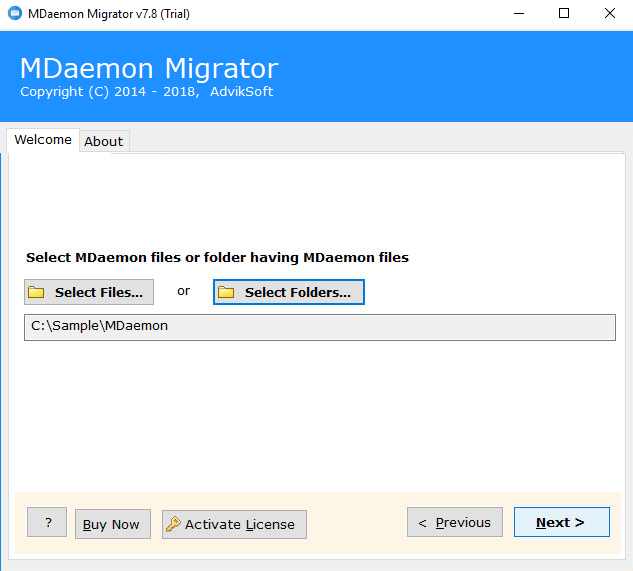 Advik mdaemon sang công cụ xuất khẩu pst media 1
