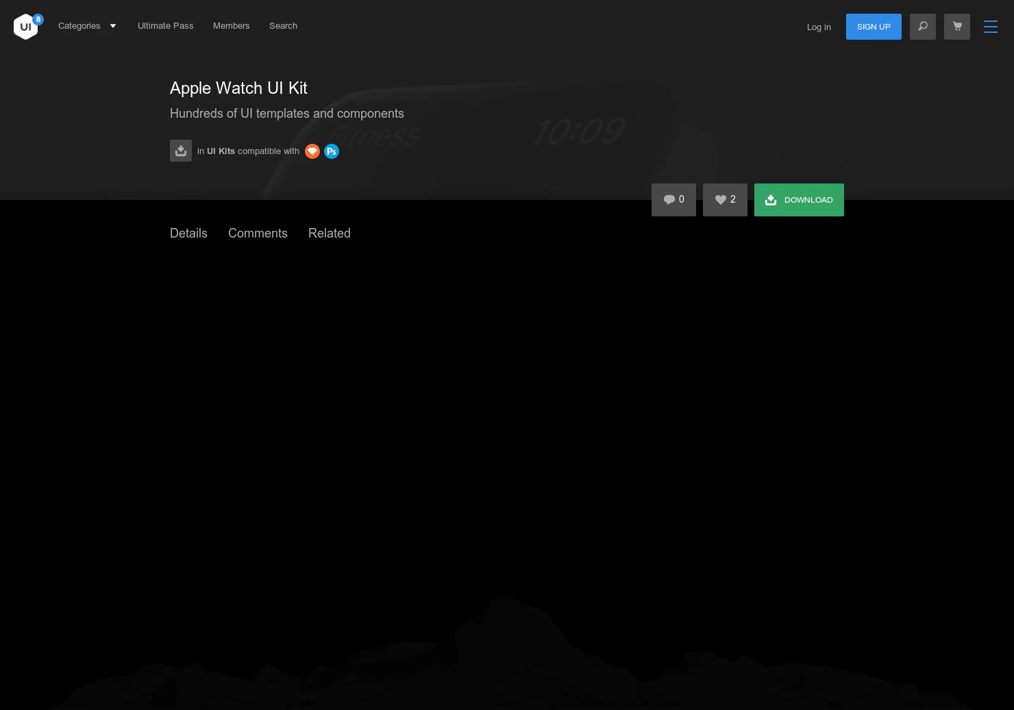 Apple Watch UI Kit