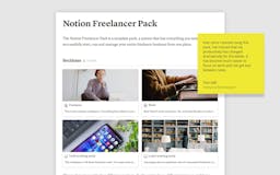 Notion Freelancer Pack media 3