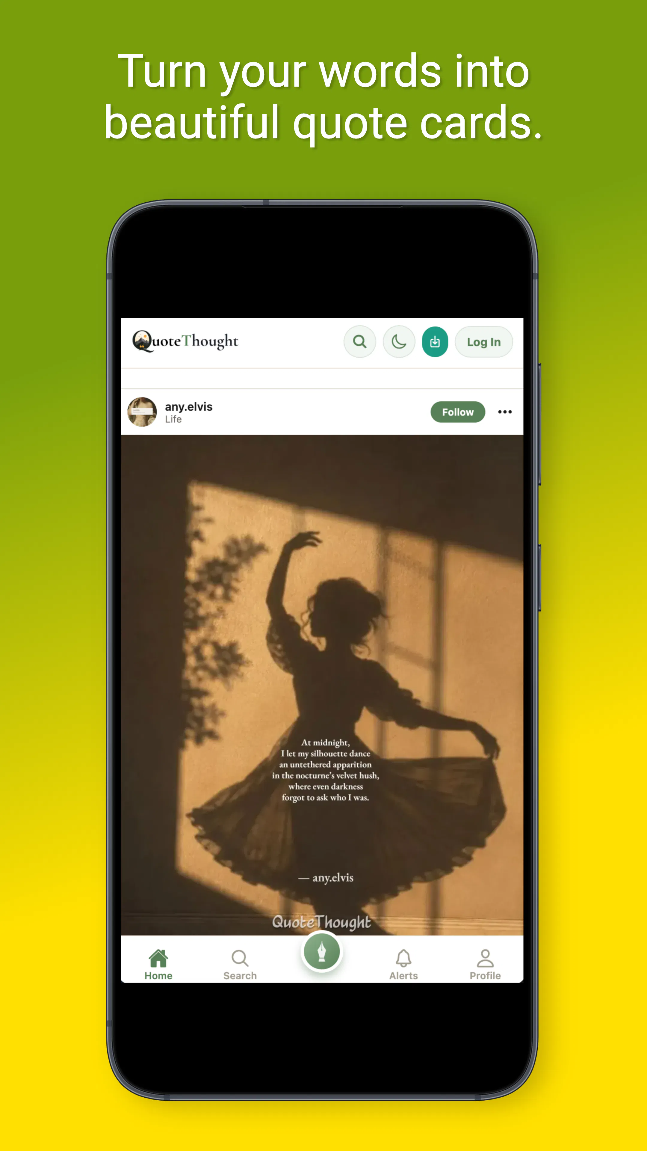 Quotethought – Quotes & Writing App gallery image