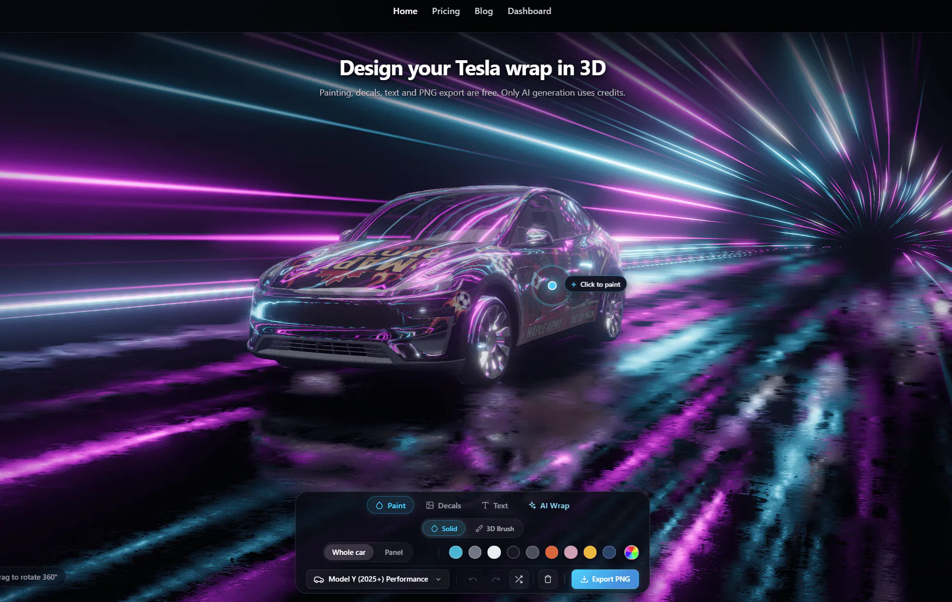 TeslaWrap3D gallery image