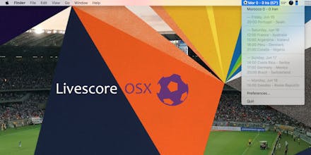 Livescore OSX gallery image