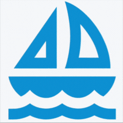 BoatPassport - Product Hunt launch logo and brand identity