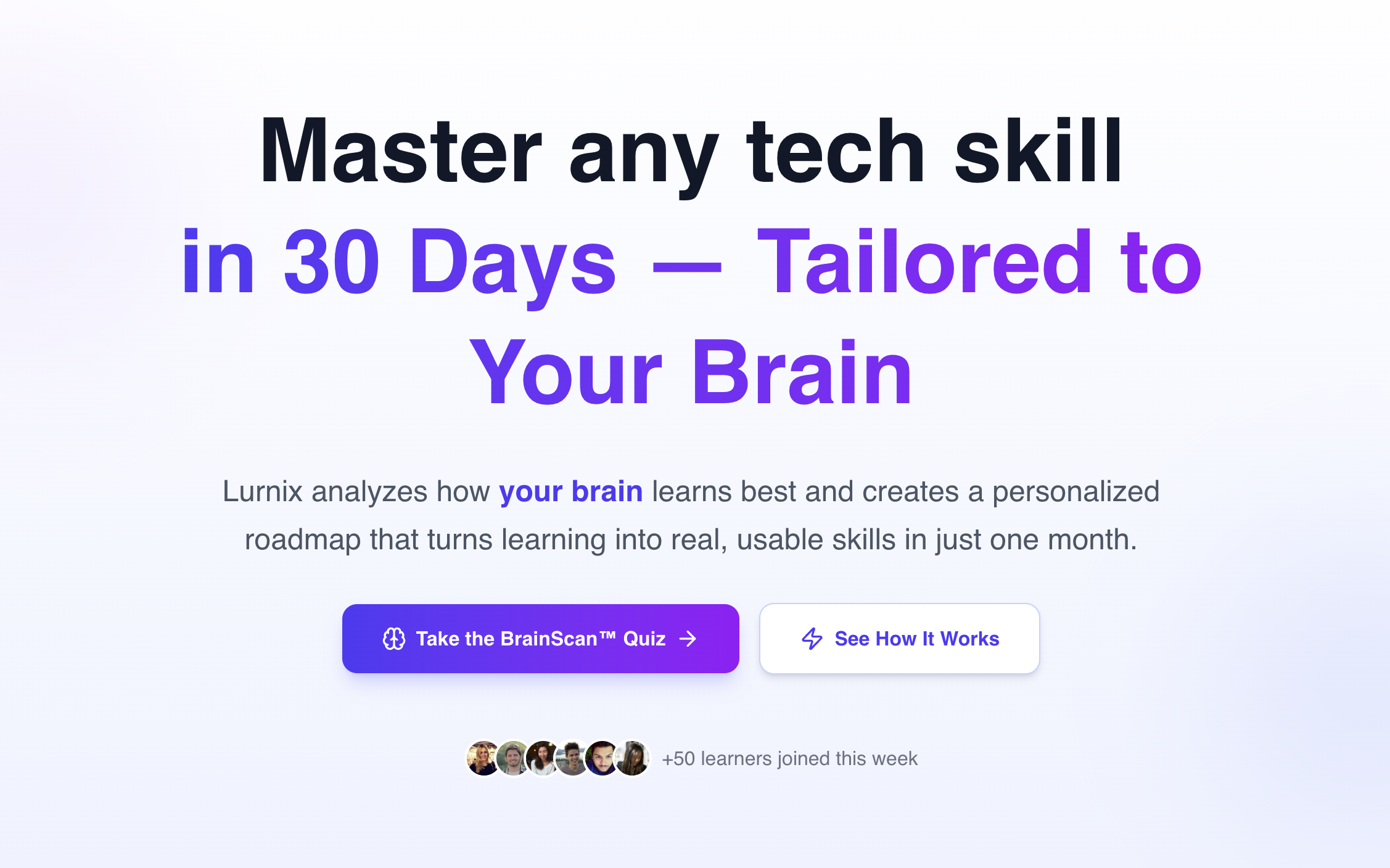 Média Lurnix - Apprenez la technologie dans 30 jours - Des chemins d'apprentissage personnalisés adaptés au fonctionnement de votre cerveau 1