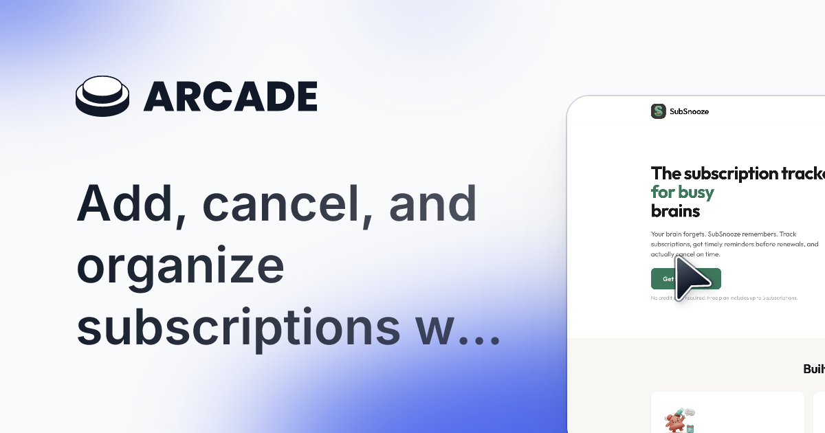SubSnooze gallery image