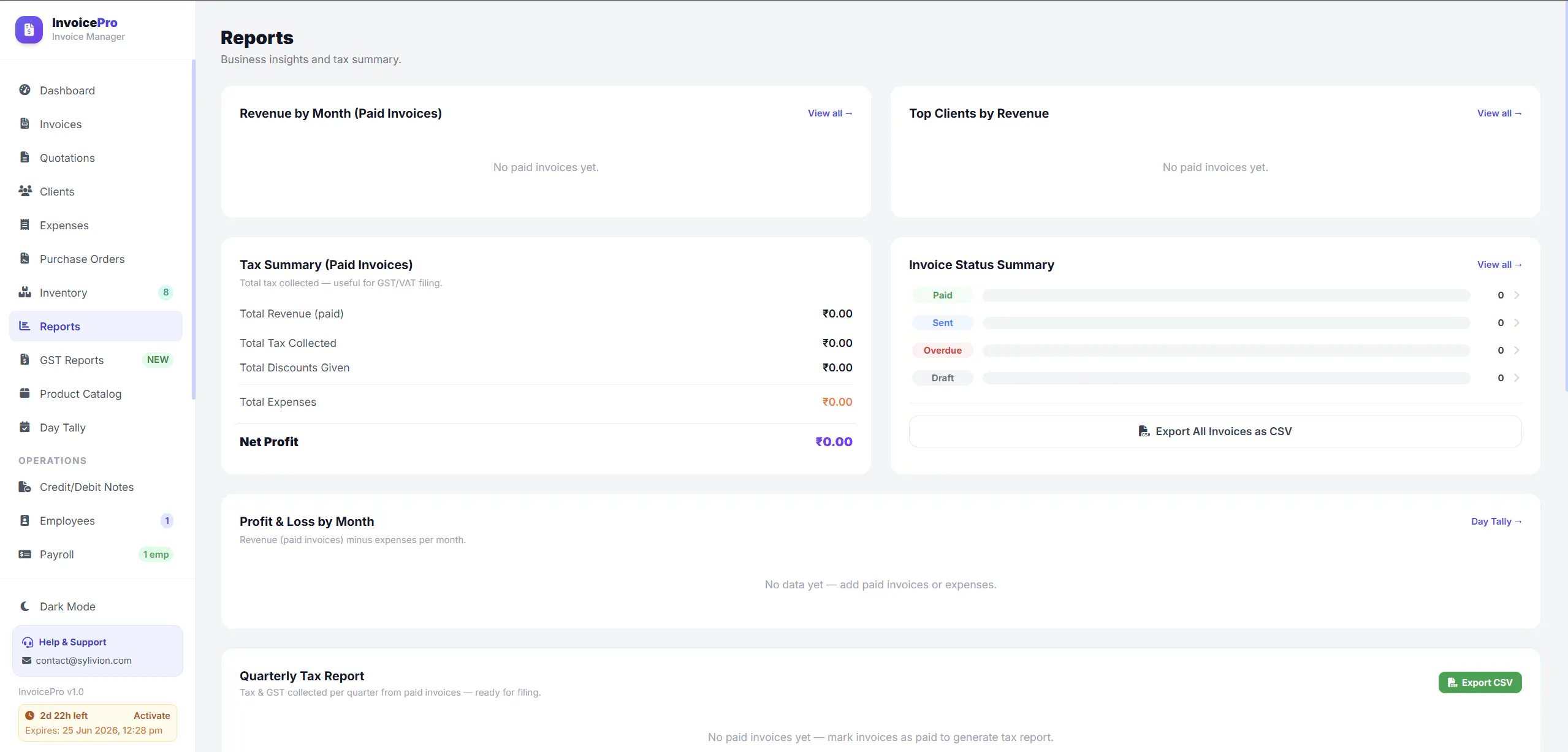 InvoicePro+ Billing &business management gallery image