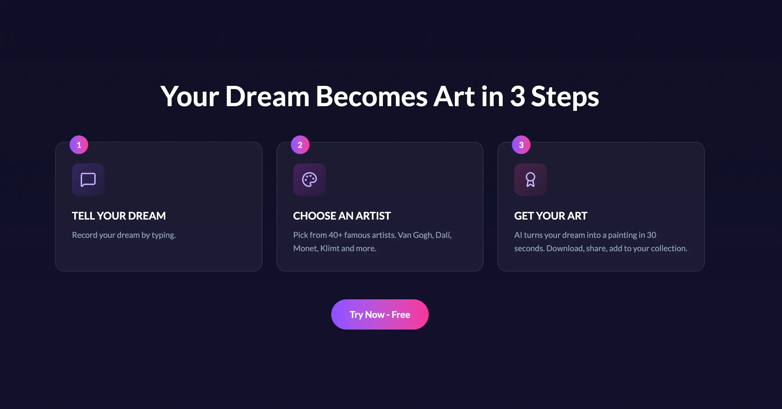 Dreemart AI - Turn Your Dream Into Art gallery image