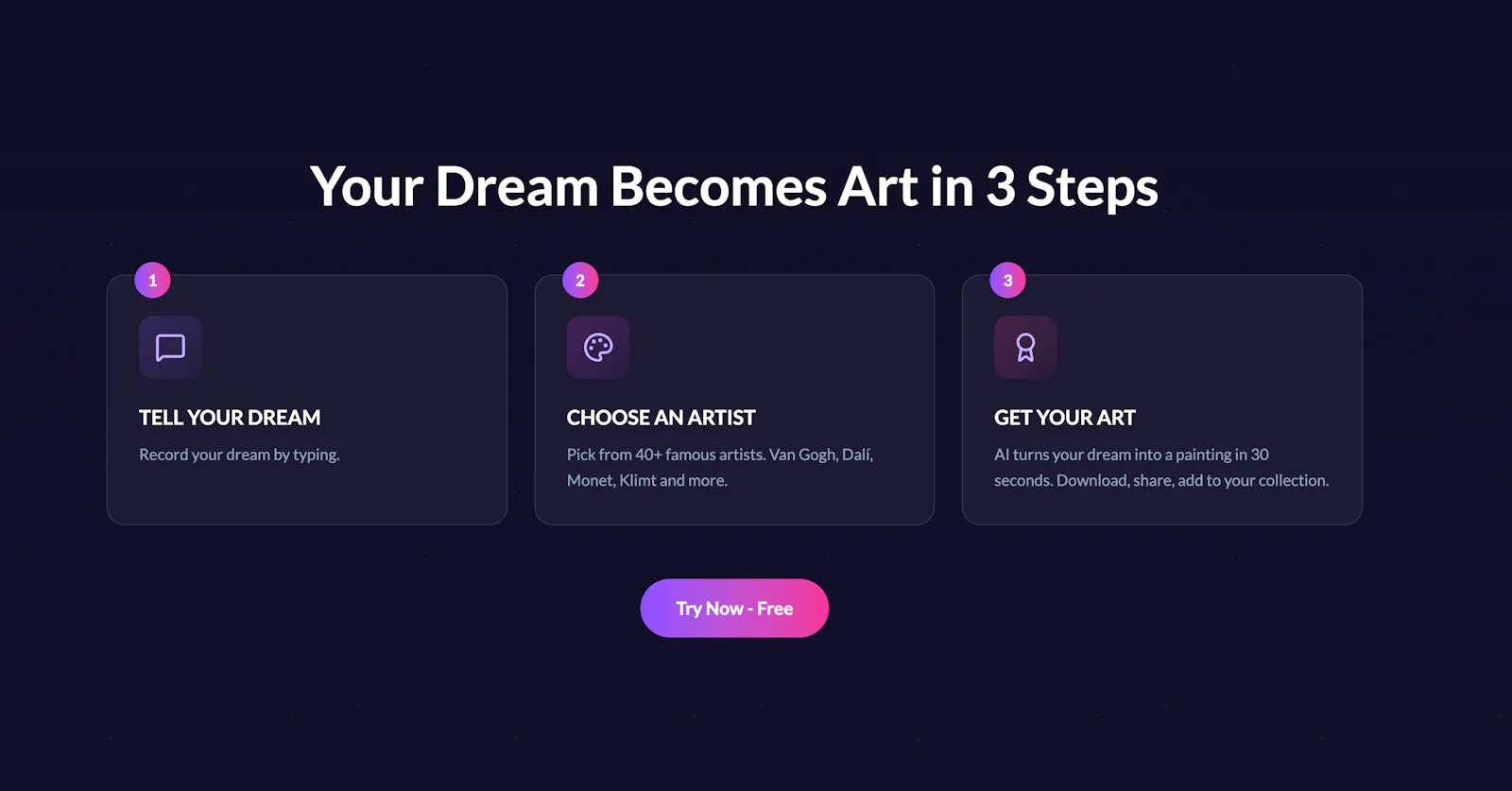 Dreemart AI - Turn Your Dream Into Art screenshot 4