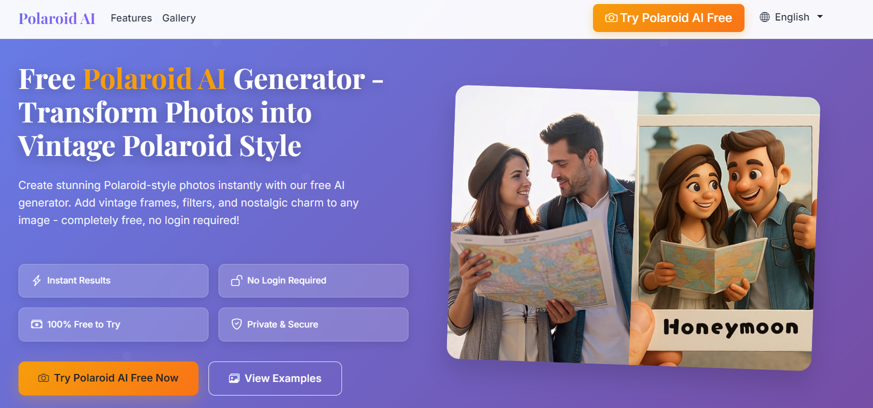 Média Générateur de Polaroid IA gratuit - Générateur de Polaroid IA gratuit 1