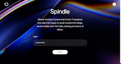 Spindle gallery image