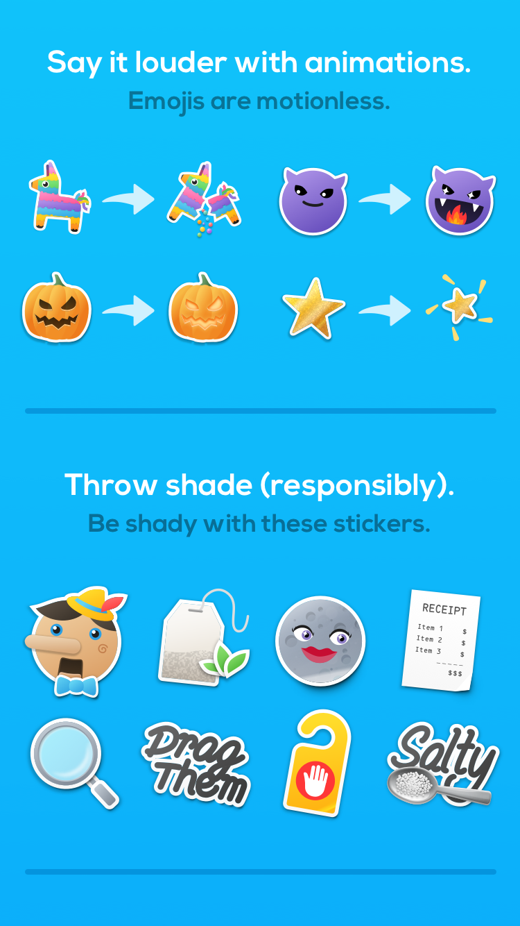 Anitate - iMessage Animated Stickers gallery image