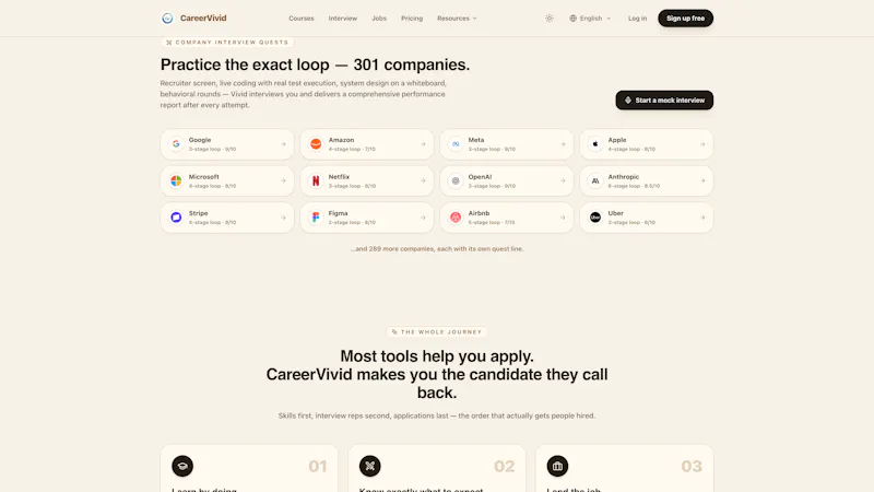 CareerVivid screenshot 2