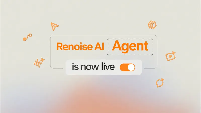Renoise AI screenshot 1 (video preview)