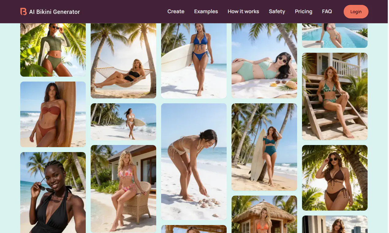 AI Bikini Generator gallery image