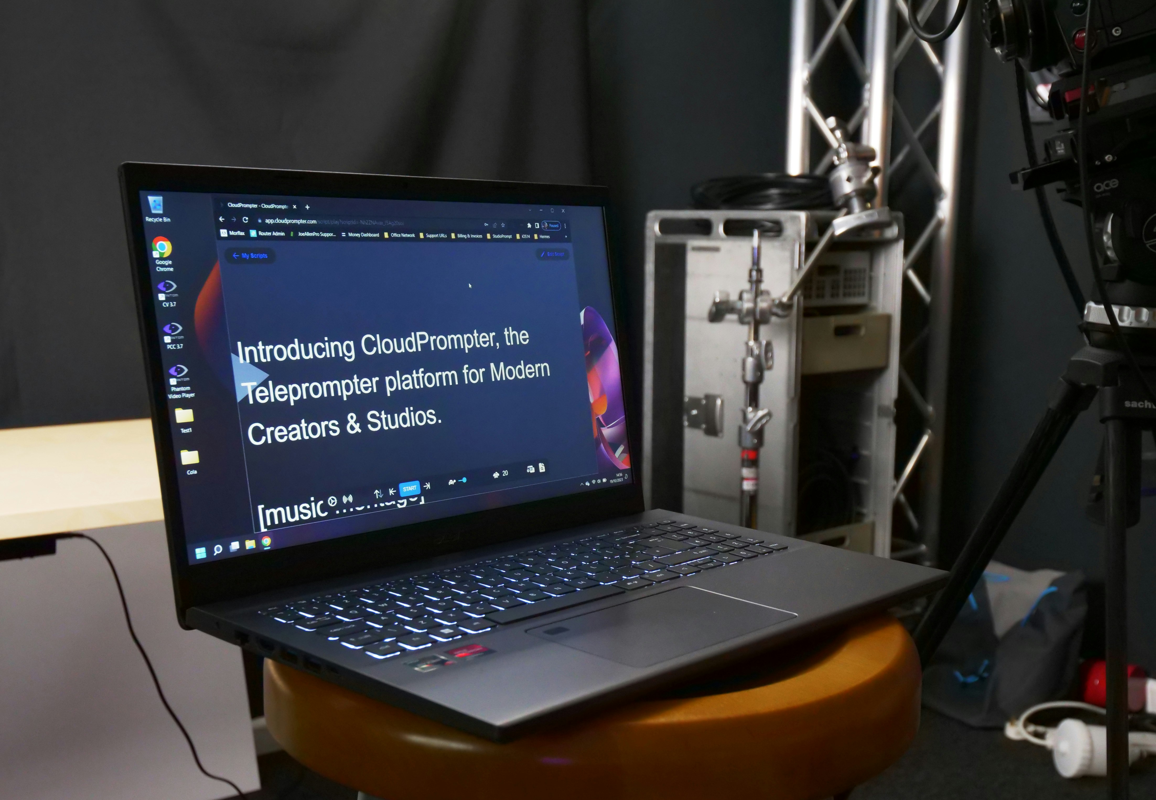 CloudPrompter - Онлайн -телепрестор для современных создателей и студий медиа 3