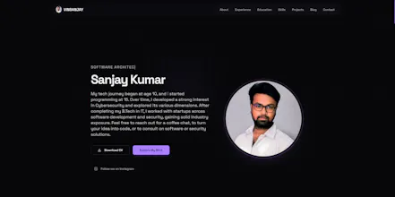 JSON-Powered Next.js Portfolio gallery image