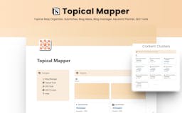 Topical Mapper: Organize Topical Maps media 1