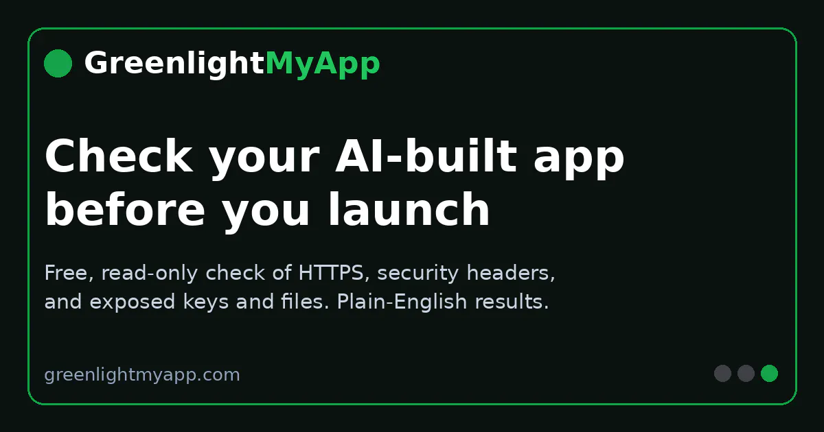 Greenlight My App gallery image