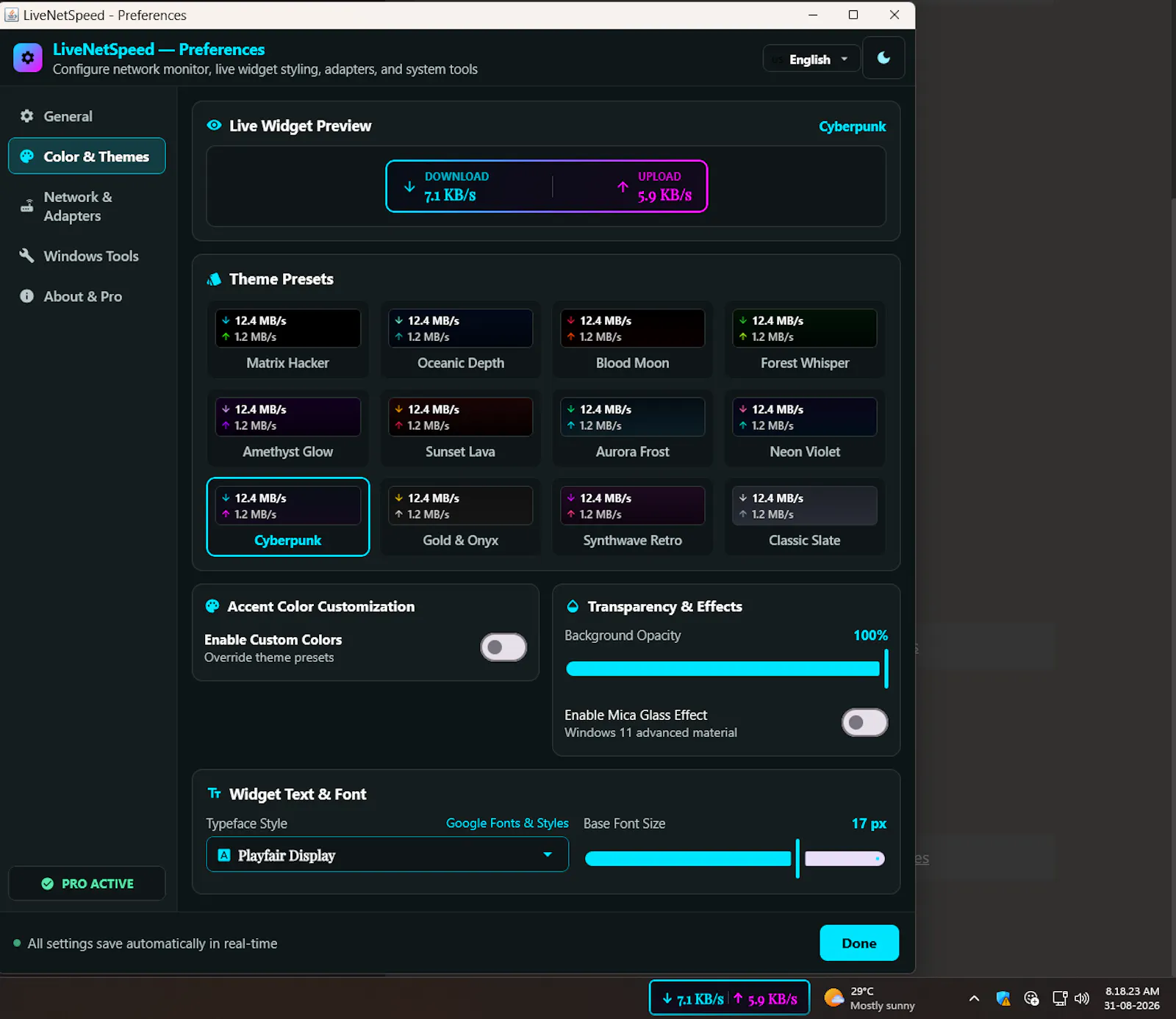 Live Net Speed Pro screenshot 8