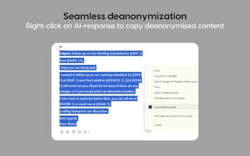 NICH: GPT Anonymizer gallery image