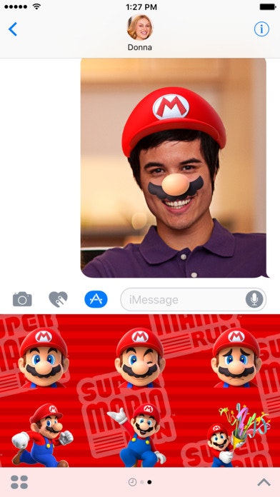 SUPER MARIO RUN Stickers Image