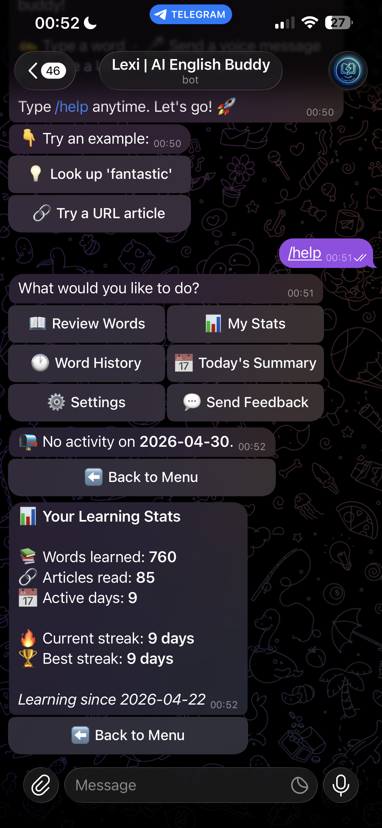 AI Lexi Buddy for English Learning gallery image
