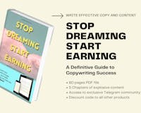Stop Dreaming Start Earning media 1