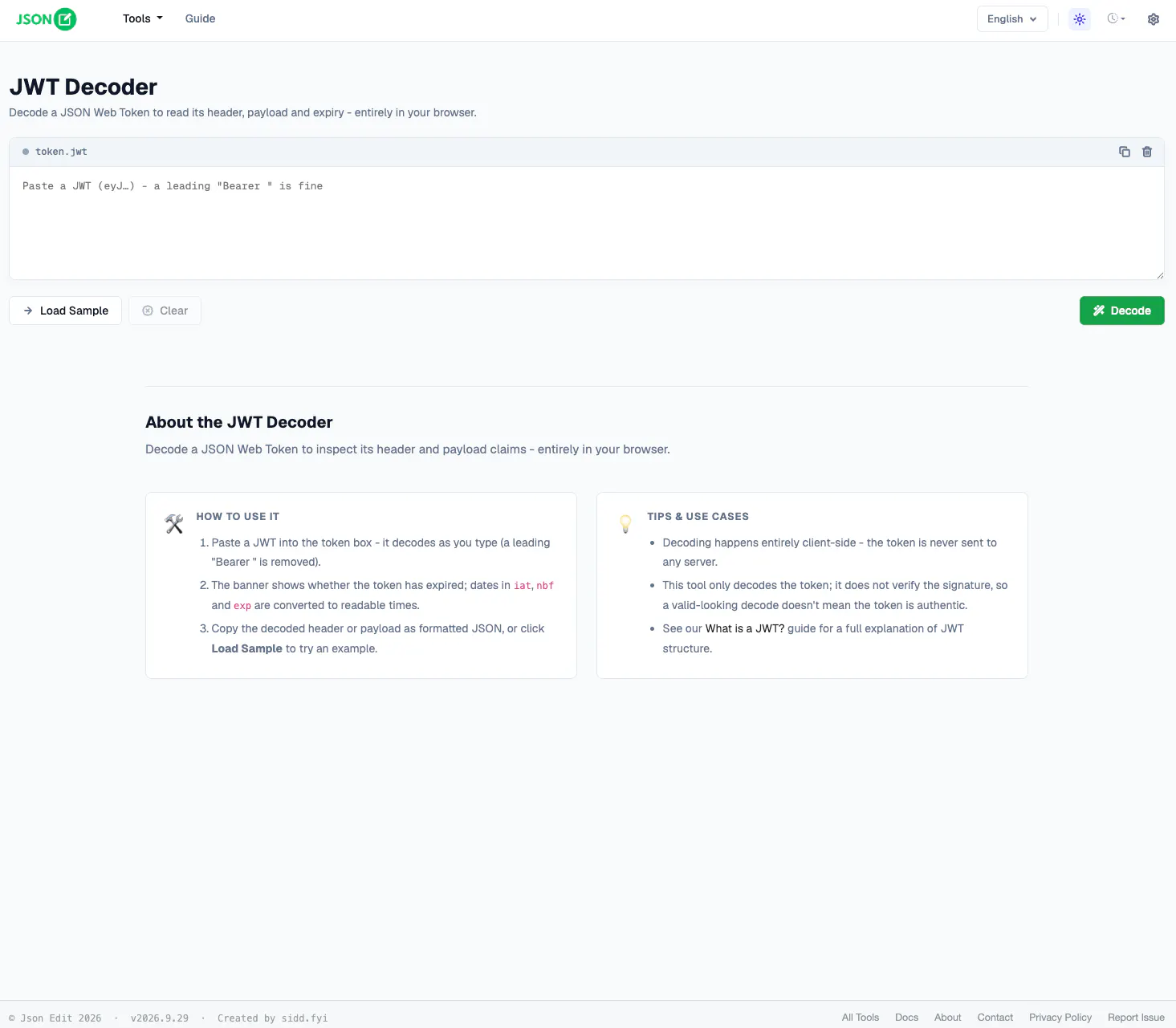 JSON Editor Online gallery image