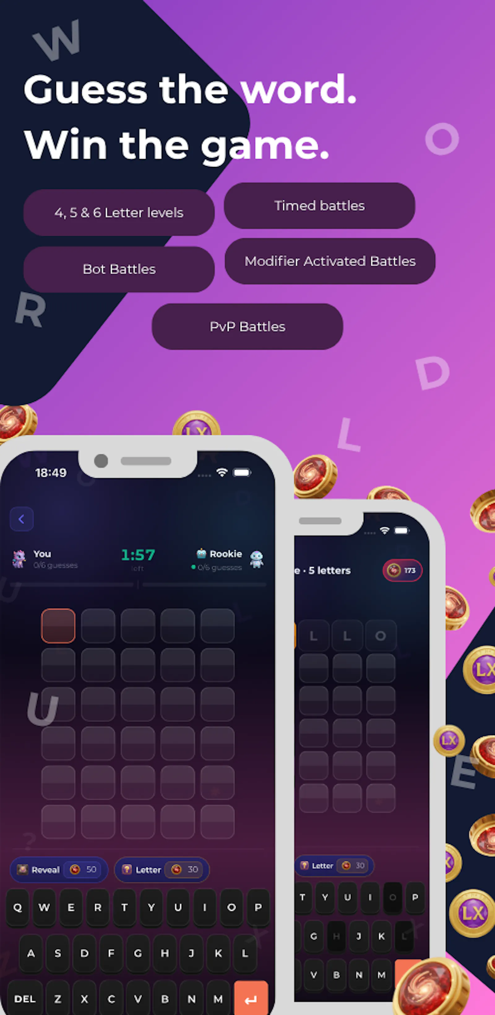 Worduel: Multiplayer Word Game screenshot 4
