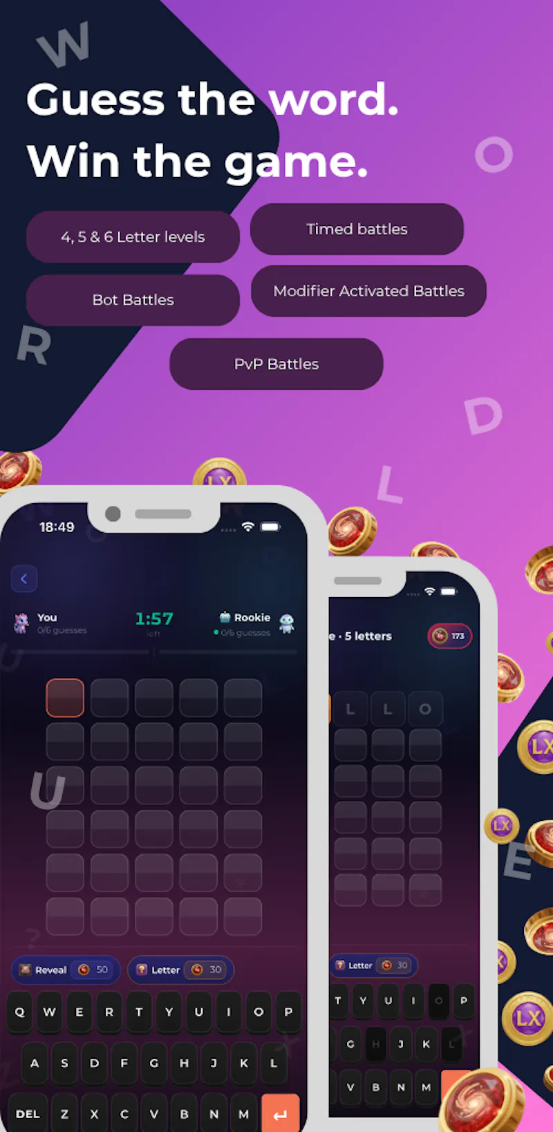 Worduel: Multiplayer Word Game screenshot 4