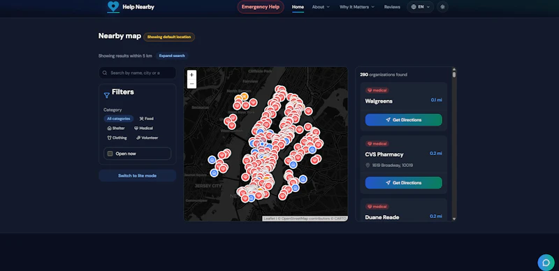 Help Nearby screenshot 3