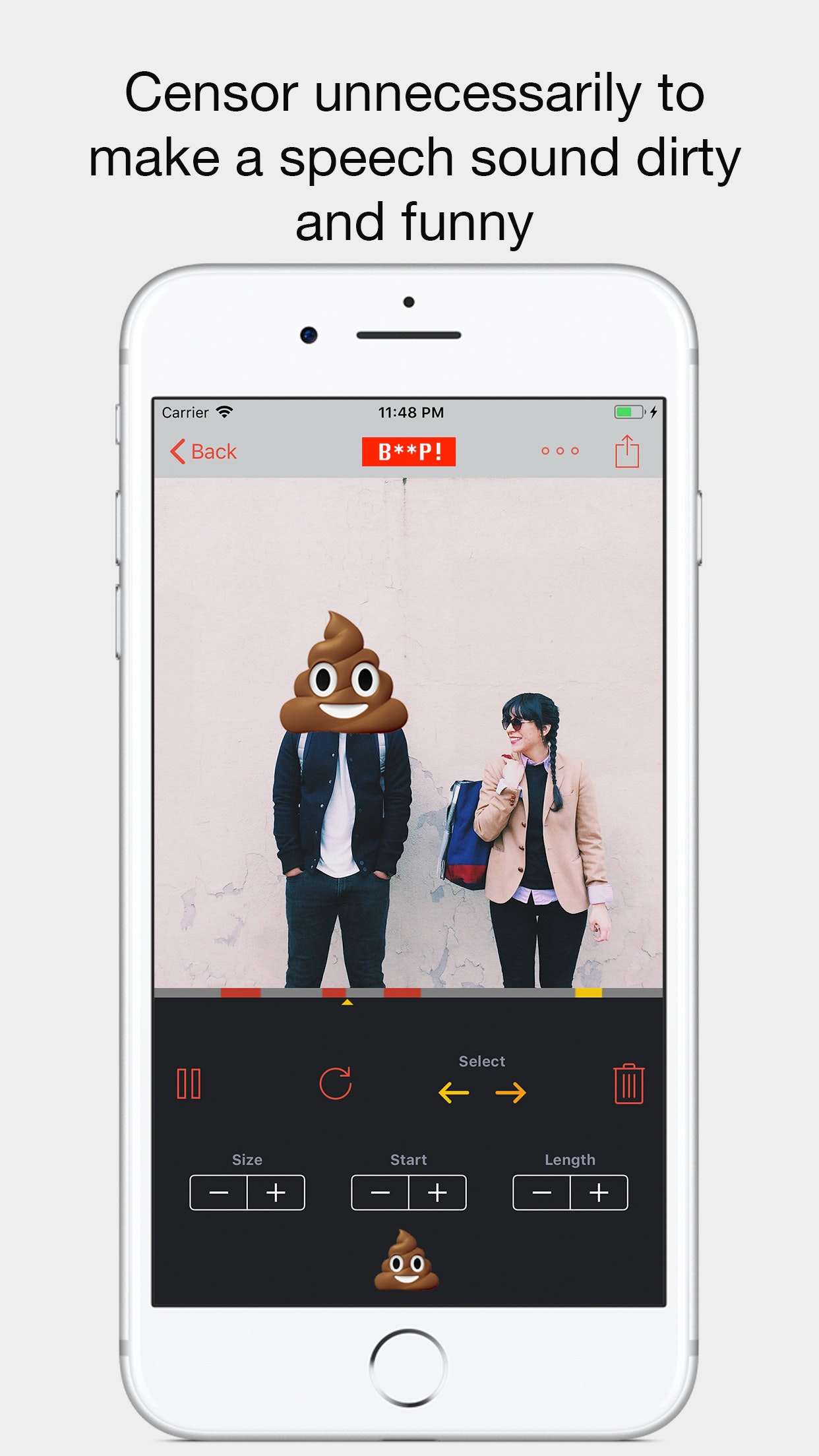 Beep Censor Videos With Emojis And Bleep Sounds Product Hunt