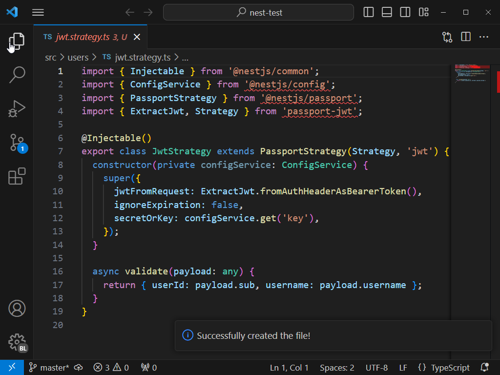 vscode用のNestjsファイルジェネレーターメディア3