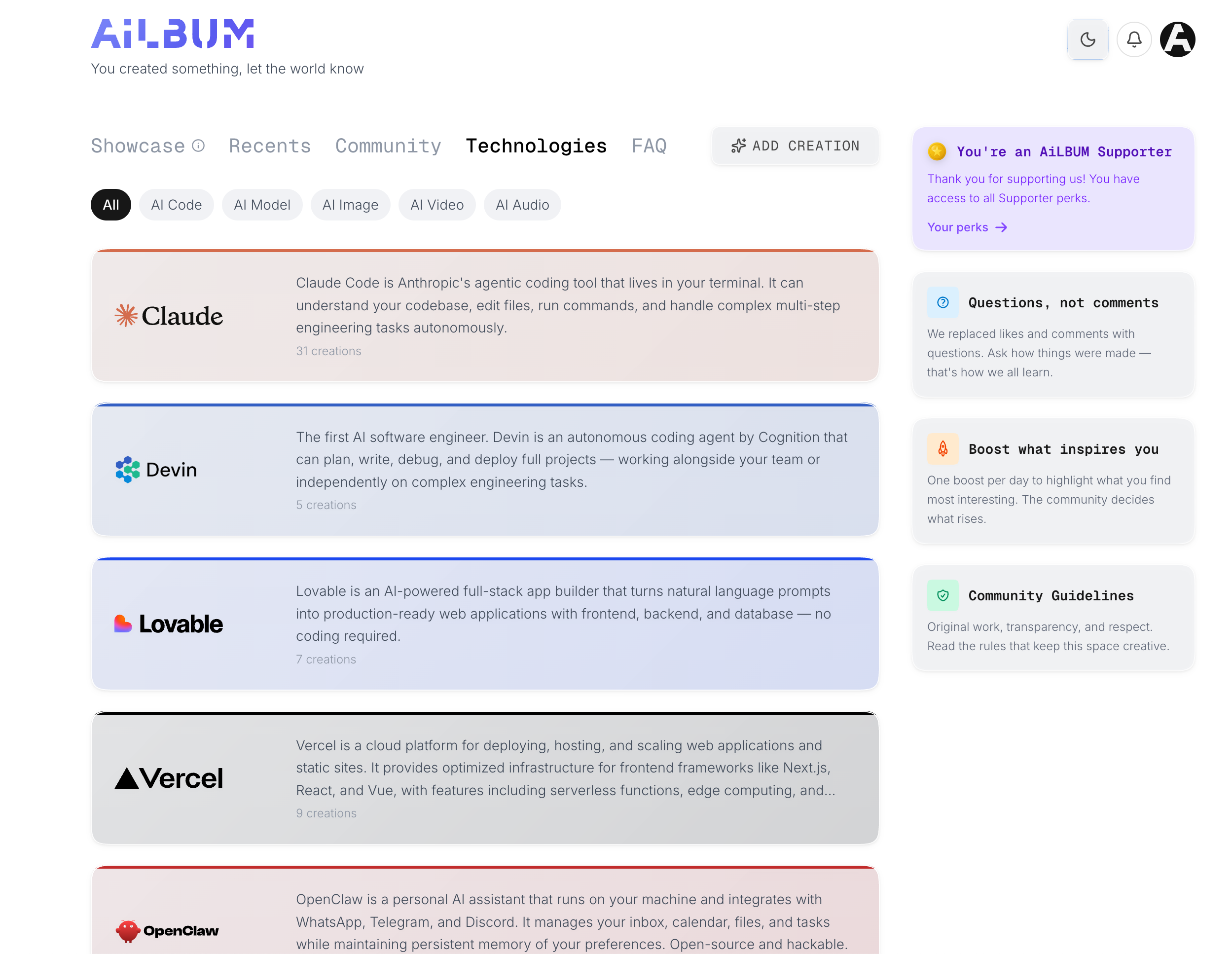 AiLBUM gallery image