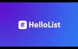 HelloList media 1