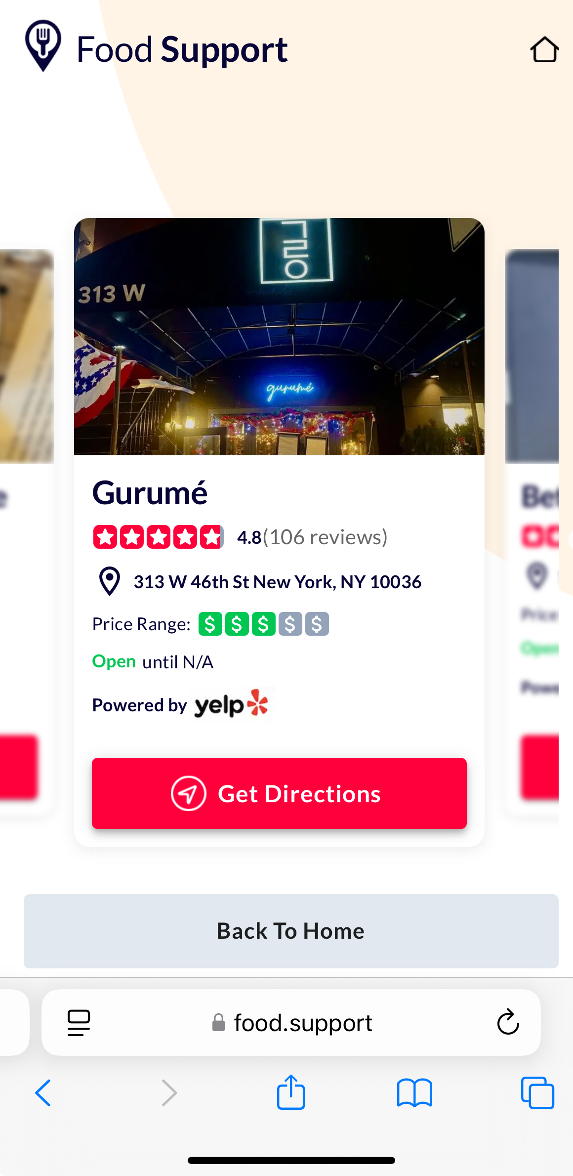 Food Support gallery image