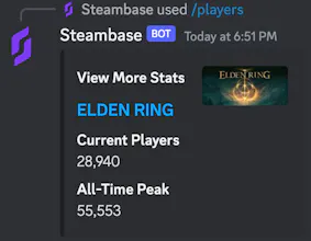 Steam Discord Bot gallery image