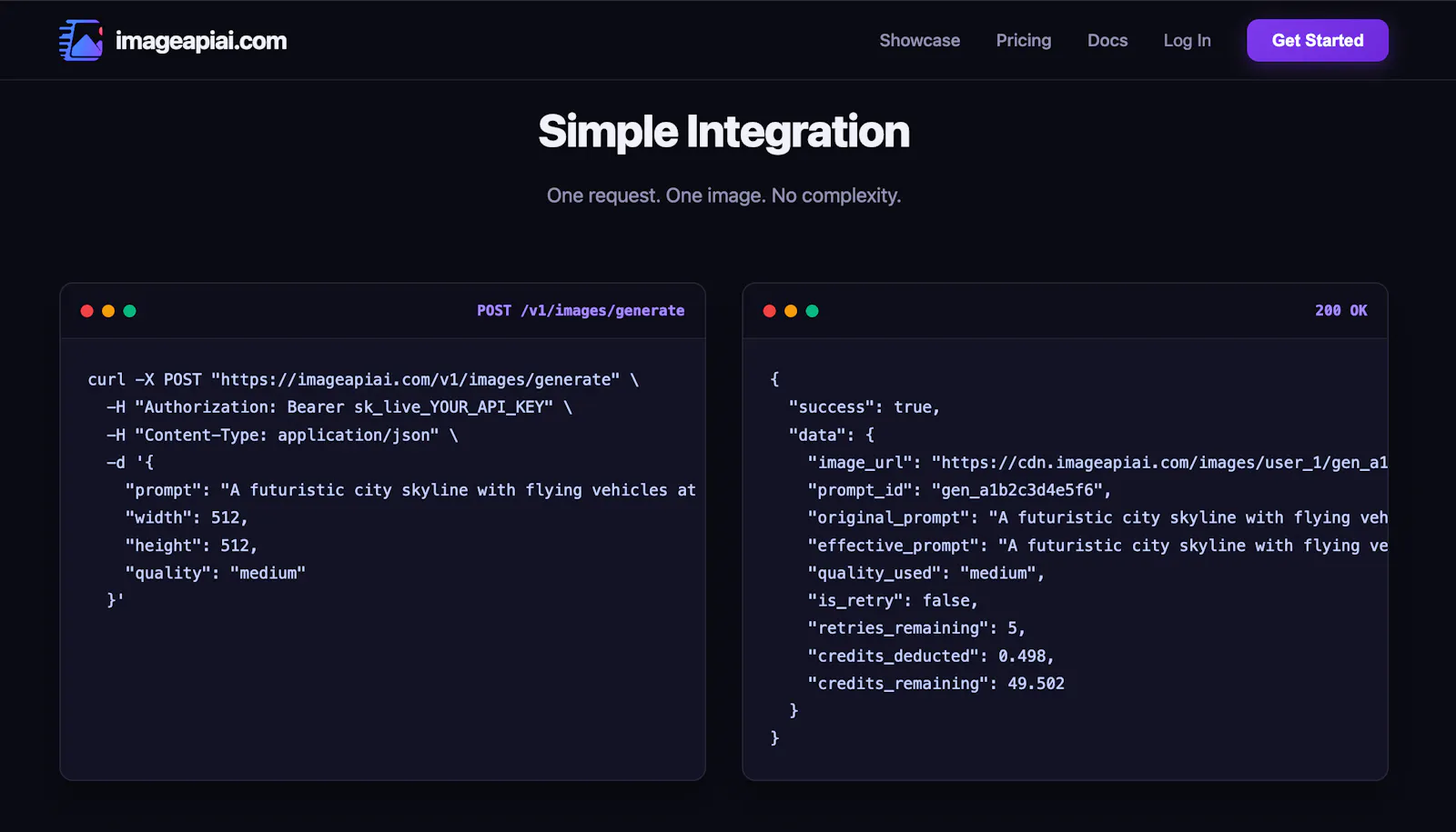 imageapiai.com screenshot 3