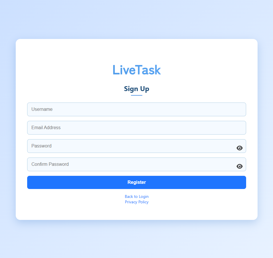LiveTask - A super simple task manager with kind chatGPT. media 2