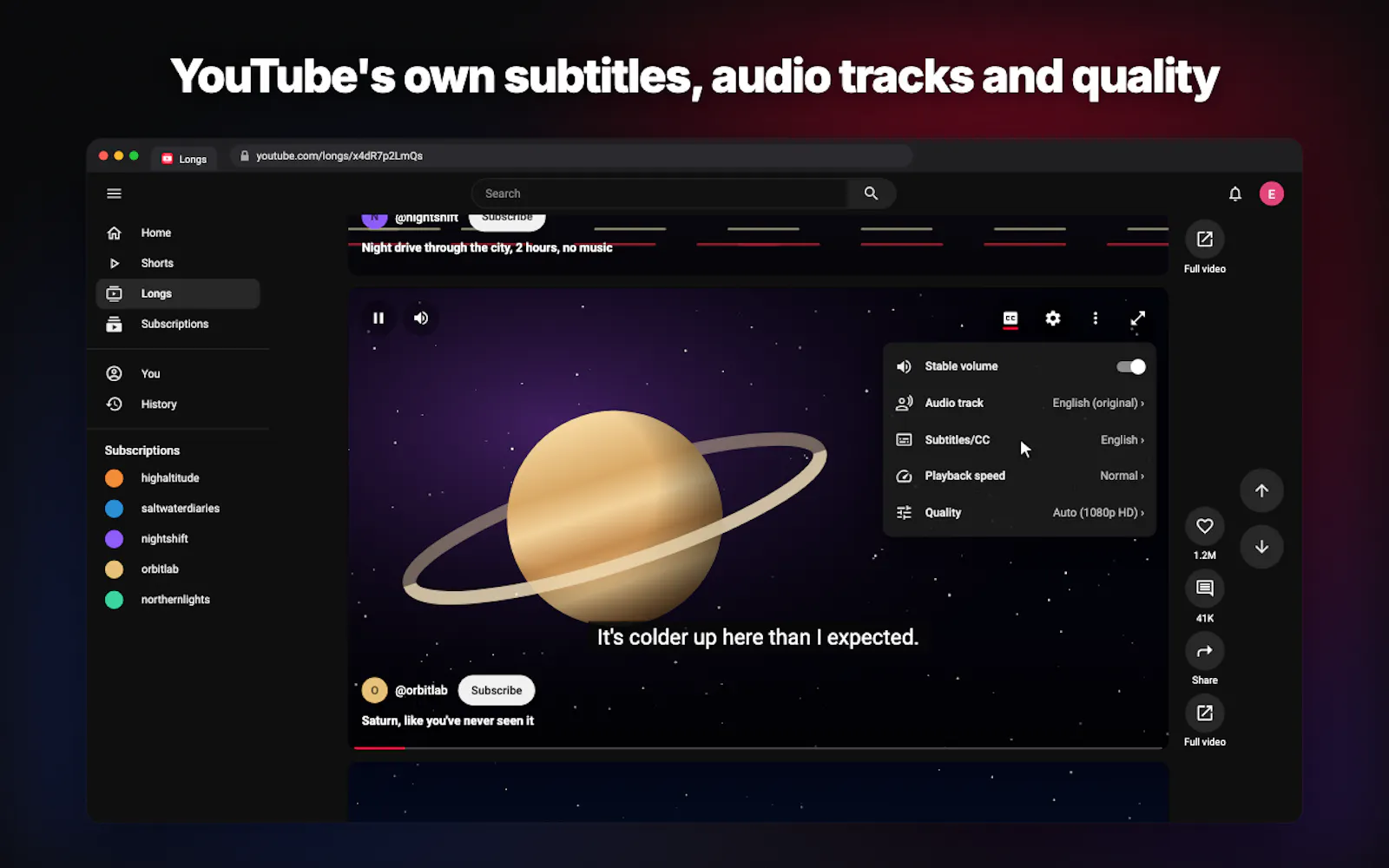 YT Longs screenshot 4