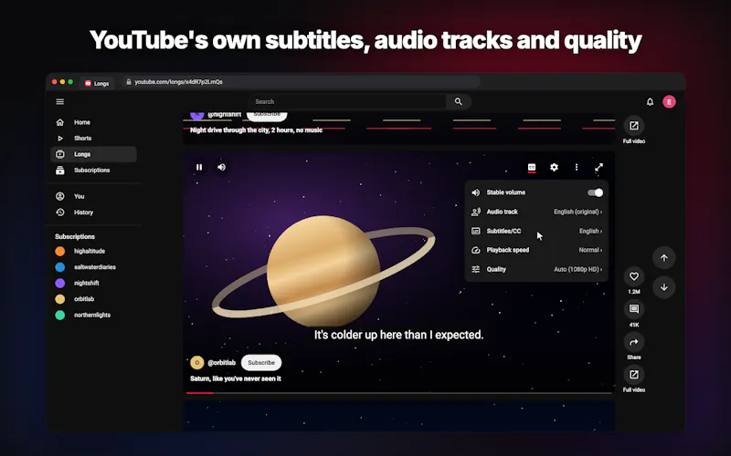 YT Longs screenshot 4