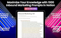 1000+ Inbound Marketing Prompts media 2