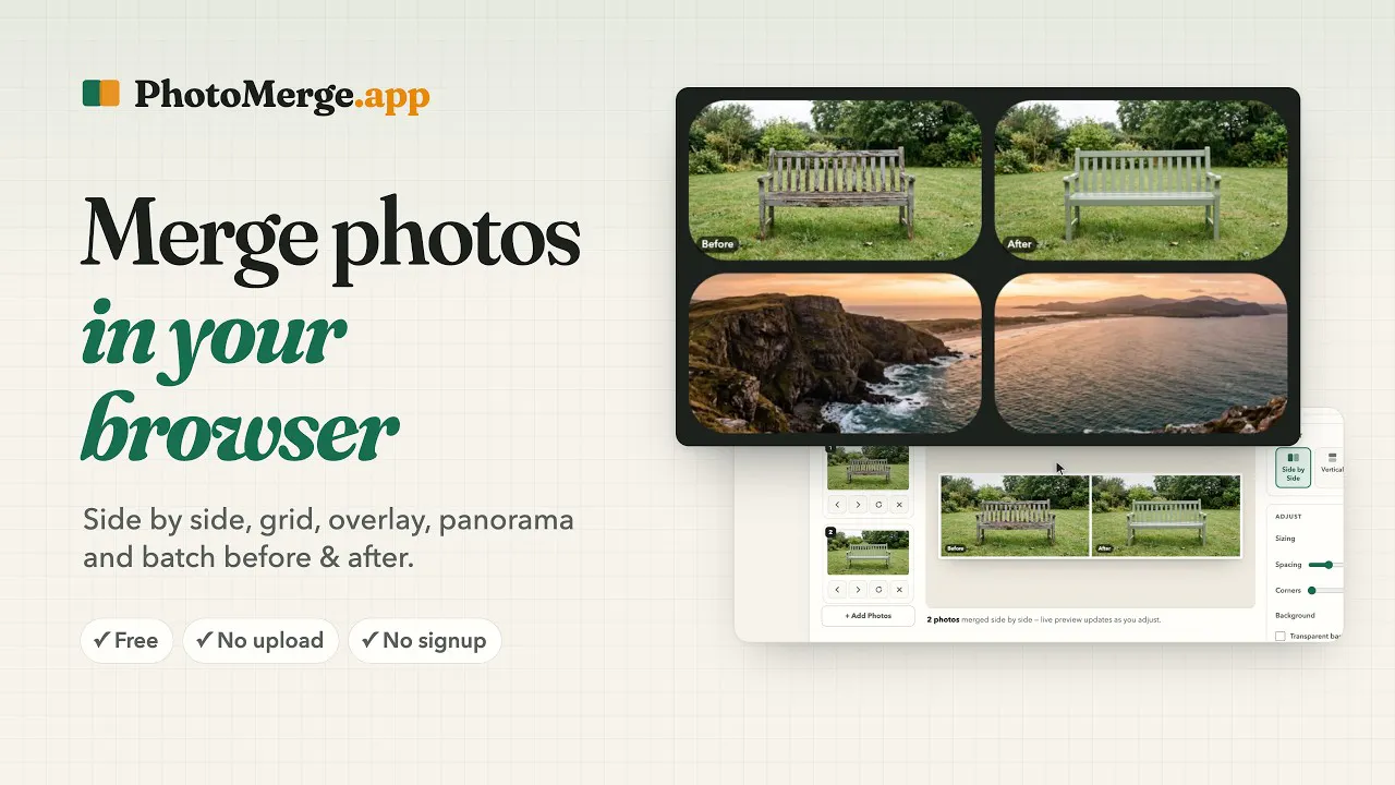 PhotoMerge.app gallery image