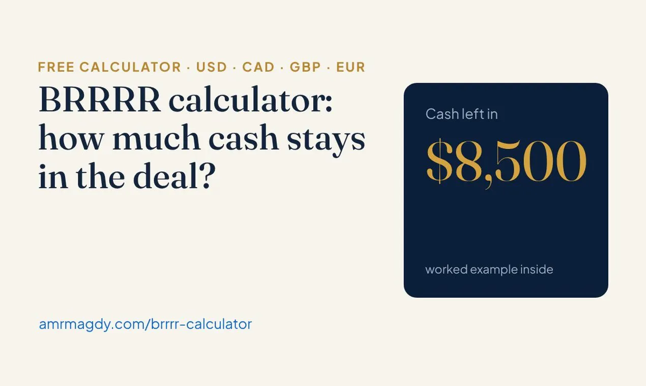 Investor Deal Calculators by Amr Magdy gallery image